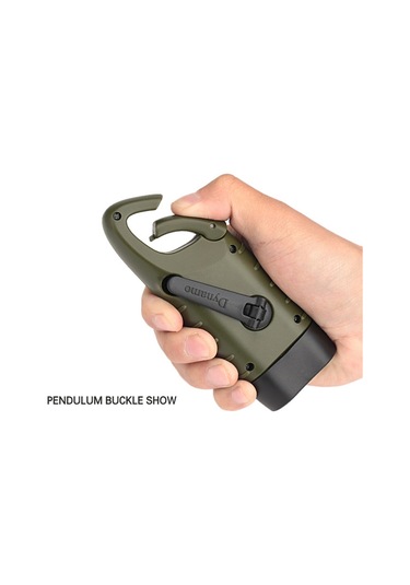 Ranyeek Dışarıda Kullanıma Uygun Güneş Enerjili El Feneri, Elden Çevirerek Şarj Edilebilir, Led Işık, Pil Gerektirmeyen Kompakt Aydınlatma Aleti Çok Renkli