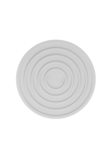 Mutfak Bardak Altlıkları Gıda Sınıfı Silikon Isıya Dayanıklı Kalınlaştırılmış Tasarım Yuvarlak Masa Örtüsü Restoran İçin Gri