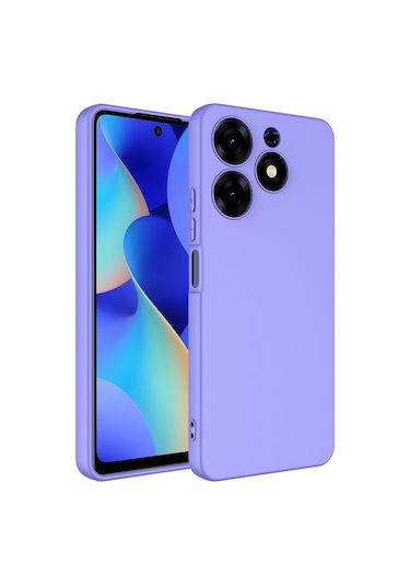 Teknodur Tecno Spark 10 Pro Kılıf Mara Lansman Kapak - Siyah Siyah