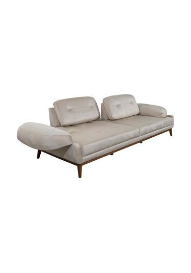 Nelson Üçlü Koltuk Babyface Krem Krem