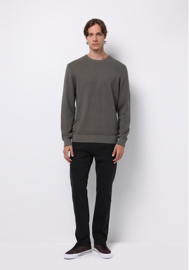 Colins Regular Fit Yuvarlak Yaka Jakarlı Erkek Yeşil Kazak Cl1075647 Q1.v2 Lkh Açık Haki Colins Regular Fit Yuvarlak Yaka Jakarlı Erkek Yeşil Kazak Cl1075647 Q1.v2 Lkh Açık Haki