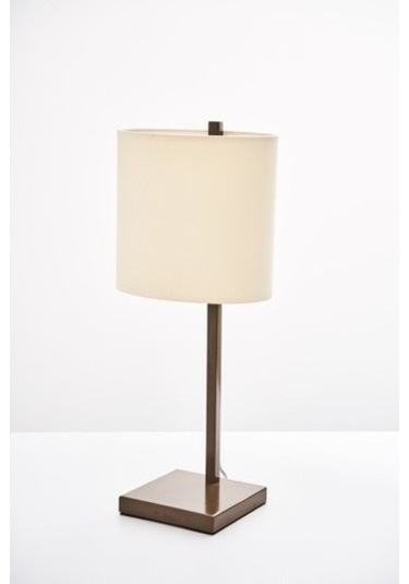 Abajur Kahverengi Gövdeli / Bej Şapkalı Diğer