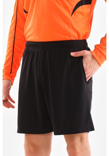 Düz Siyah Aday Ve İl Hakem Şortu K0165