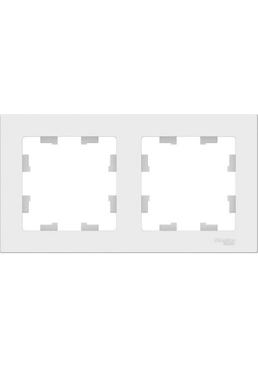 Schneider Electric Atlas Design Beyaz Çift Kişilik Çerçeve 4 Adet 397004172