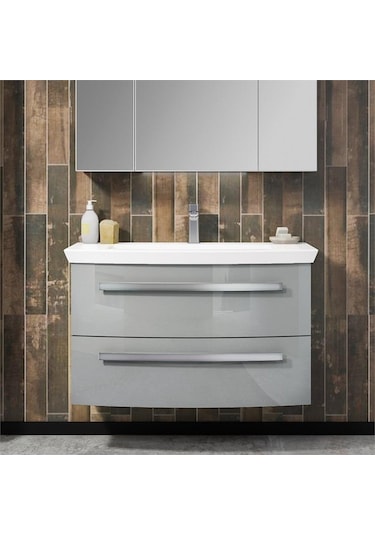 Orka Urla 110 Alt Modül + Lavabo Parlak Gri Diğer
