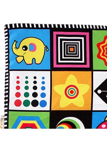 Dolıty Bebek Diş Kaşıyıcılı Hayvan Desenli Rahatlatıcı Fil Çok Renkli