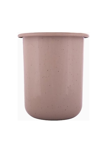 Barebones Rolled Enamelware 4 Lü Emaye Kamp Kupası Mutfak Aksesuarları Toz Pembe
