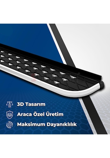 Renault Duster Uyumlu 2024 2025 2026 2027 Araca Özel Yan Basamak
