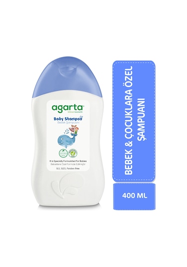 Agarta Bebek ve Erkek Çocuklarına Özel Doğal Bakım Şampuanı 400 ML
