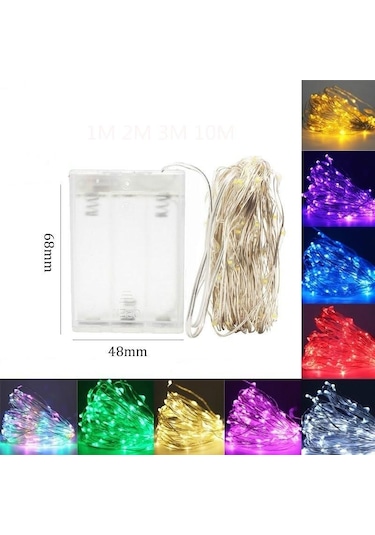 Soğuk Beyaz Ev İçin Noel Süslemeleri Yeni Yıl Çelenk Peri Dize Işık Noel Süsleri İçin Noel Ağacı Dekorasyon 5m 50pcs Lights Soğuk Beyaz