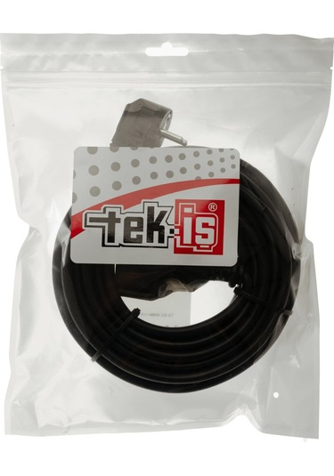 Tek-iş 10 Metre Uzatma Kablosu 3 X 1,5 Mm Ttr Bakır Kablo Erkek Fiş Dişi Fiş Baskılı Seyyar Ara Kablo Diğer