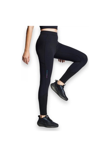 Lescon 24b-2007 Koşu Tayt Siyah Kadın Tayt