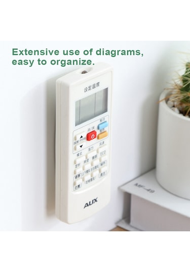 Lemestar Beyaz Abs Materyal 10'lu Paket, Dikey-yatay Kullanıma Uygun, 10kg Taşıma Kapasitesi, Deliksiz Otomatik Tutucular Yumurta/rectangle Seçenekli