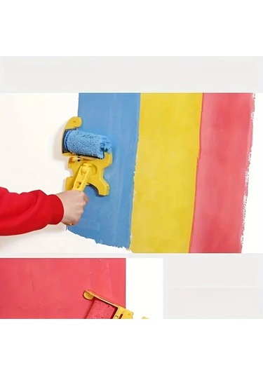 Chuangyinshop 5 Adet Kenar Rulo Fırçaları İç Köşe Boyama Dekorasyon Çok Amaçlı Boya Fırçası Seti