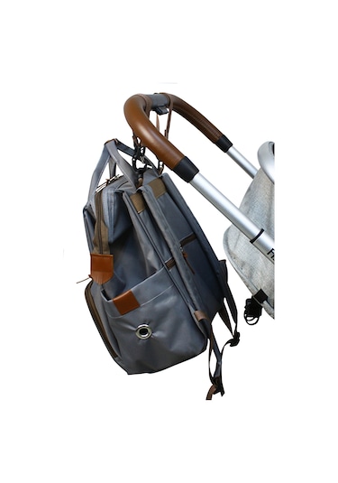 Stylo Margarita Anne Bebek Bakım ve Sırt Çantası Gri