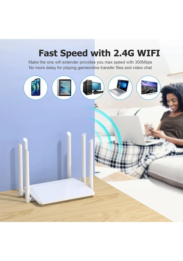 Conventions1 2.4g 5g Çift Bantlı Kablosuz 1200mbps Yönlendirici