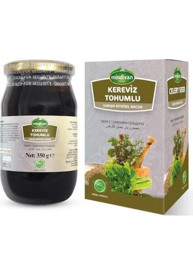 Mindivan Kereviz Tohumlu Karışık Bitkisel Macun 350 G