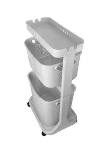 İki Katlı Organizer Sepet - Sebzelik COSTP748G