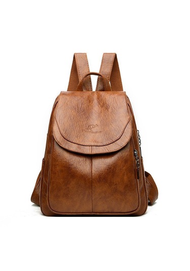 Ebedi Şans Büyük Kapasiteli Hırsızlığa Karşı Sırt Çantası-kahvere Kahverengi