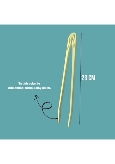 Woof Akvaryum Bitki Dikim Cımbızı Düz Uçlu 23 CM