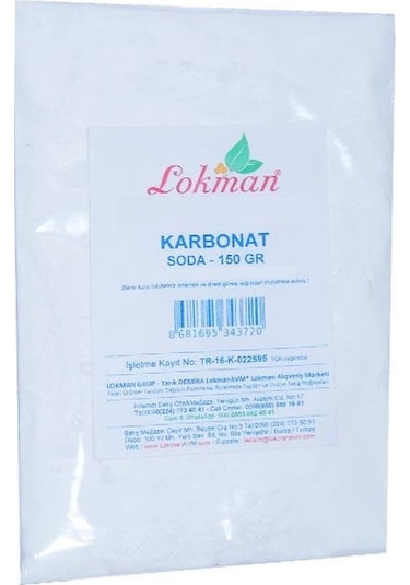 Lokman Karbonat Soda 150 G