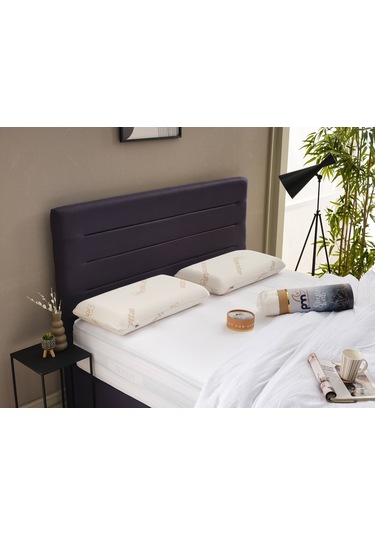 Visko Yastık Ortopedik Organik Koton - %100 Doğal Pamuk Kumaş - 1 Adet Çok Renkli