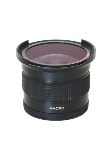 Raypro 55 MM 0.42x Super Geniş Açı Fisheye Balıkgözü + Makro Lens