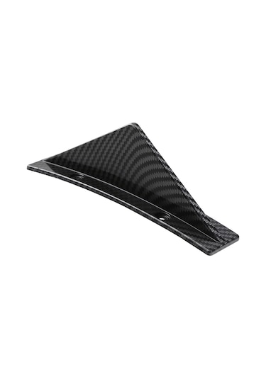 Padalink 4 Adet Abs Karbon Fiber Stili Araba Arka Tampon Spoileri - Siyah, 15cm, 155g, Çift Taraflı Yapıştırıcı Ve Somunlar İçerir
