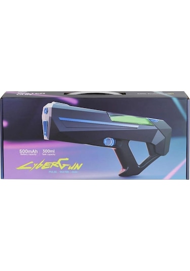 Su Tabancası Şarjlı Florasanlı Otomatik Cyber Gun Karışık