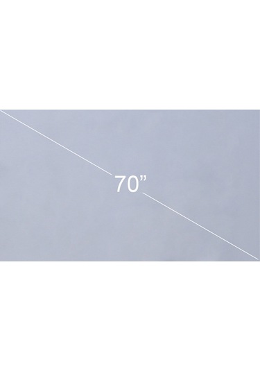 Hombey 70 İnç Gri Projeksiyon Ekranı, 16:9 Formatlı, Optik Kaplama Ve Poliester Malzeme, Kolay Kurulum, Taşınabilir, Ev Ve Ofis Kullanıma Uygun