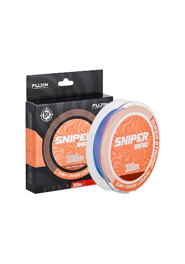 Fujin Sniper 8x 300mt. Multicolor İp Misina 0.16 MM