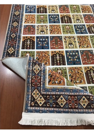 Prizma Halı Vintage Kilim V-6022 Çok Renkli