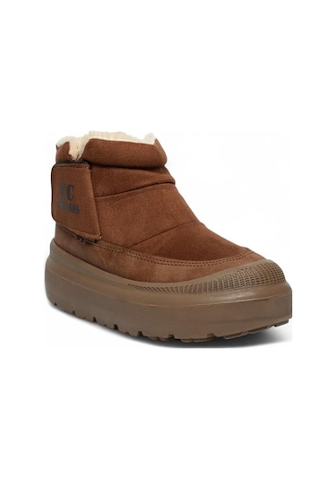 Celira Twg İçi Kürklü Taba Süet Kadın Bot & Bootie Nsb823 Taba