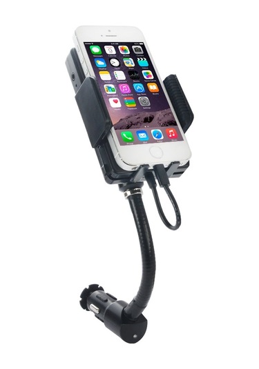 8 Pin Fiş Araç Şarj Tutucu Müzik Lcd Fm Radyo Geniş Handsfree Verici İphone 6 & 6 Plus / İphone 5s & 5c / Samsung / Htc