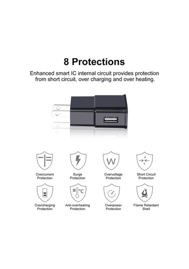 Sandwich Beyaz Avrupa Standartlı 9v-1.67a/5v-2a Otomatik Uyumlu Hızlı Şarj Cihazı, Usb Girişli Duvar Şarj Aleti, Kablo Yok