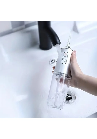 Willowhaven Yeşil Elektrikli Su Diş İpi: 360 Dönen Başlık, Şarj Edilebilir, Seyahat Dostu