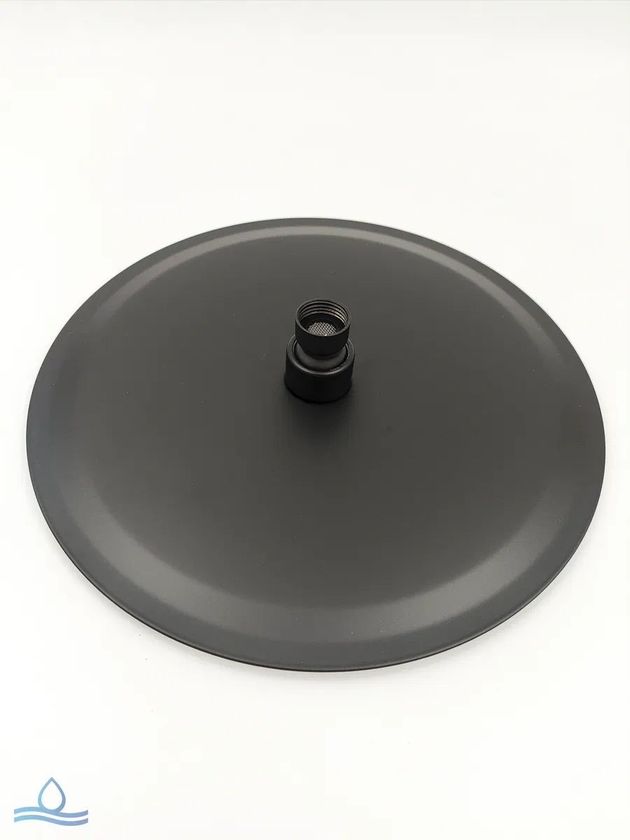 Santehvill' Tropikal Üst Paslanmaz Çelik Duş Başlığı 25 Cm 336923886 Siyah