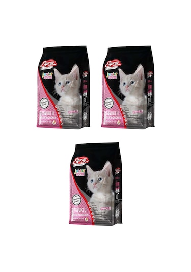 Energy Tavuklu Yavru Kedi Maması 3 x 1 KG