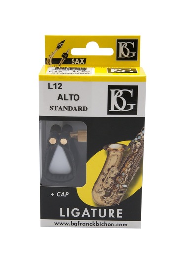 Saksofon Ligatür&kapak Bg L12 Standard - Deri Alto