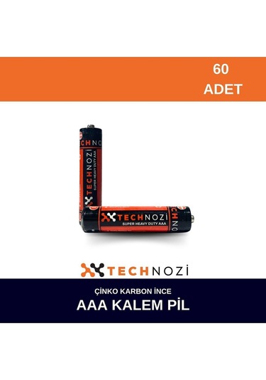 Aaa Ince Kalem Pil 60 Lı Paket Kumanda Pili