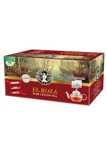 ElRoza El İthal Demlik Süzen Poşet 150 x 40 G