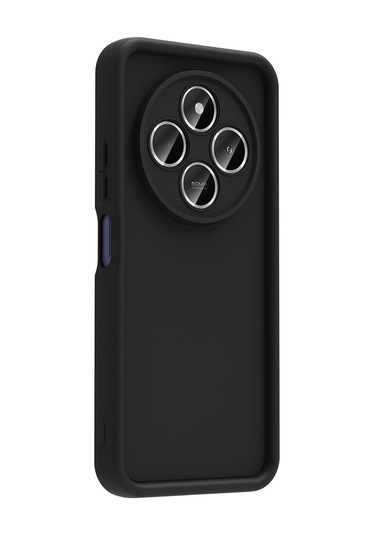 Toyigoo Redmi 14c Kılıf Kamera Korumalı Ananas Kapak - Mürdüm Mürdüm