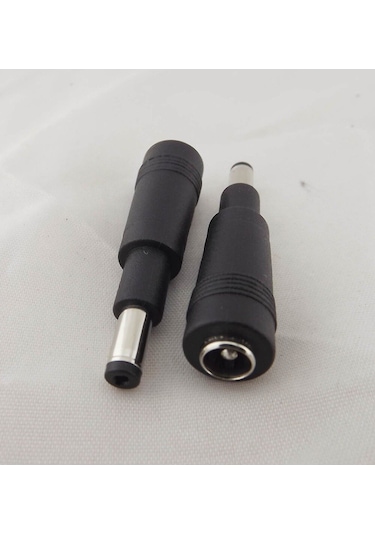 Generic 2 Adet 5.5 x 2.1MM Dişi 4.8 x 1.7MM Bullet Erkek Dc Güç Konektörü Adaptörü Hp Compaq