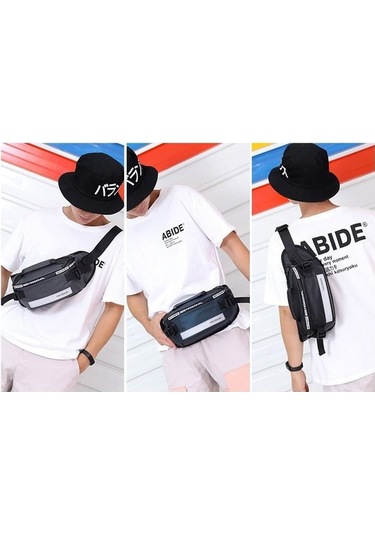 Erkekler Ve Kadınlar İçin Şık Ve Pratik Bel Çantası, Spor Ve Günlük Kullanım İçin Uygun, Rahat Taşınabilir Aksesuar Mavi