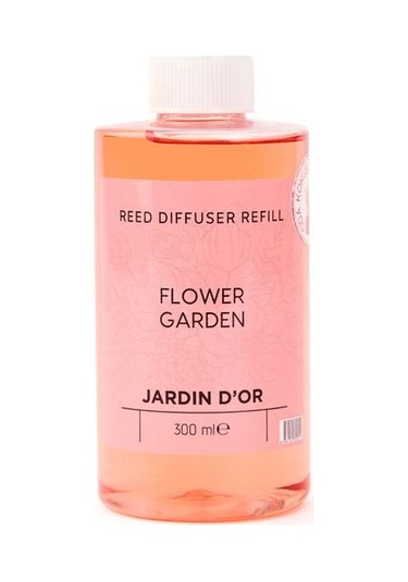 Jardin D'or Paris Flower Garden Oda Kokusu Yedek Şişe - Şeffaf - 300 Ml Diğer