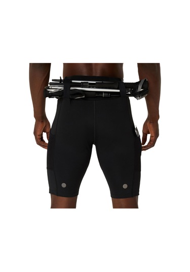 Asics Fujıtraıl Elıte Sprınter Erkek Siyah Beyaz Tayt 2011d267-001 Siyah Beyaz