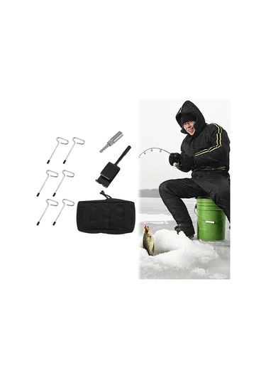 Dolıty Çapası Matkap Adaptörü 6-küçük-buz-sivrisi-kol-ile