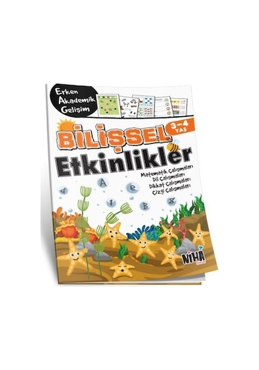 3-4 Yaş Bilişsel Etkinlikler - Erken Akademik Gelişim- Niha Çocuk