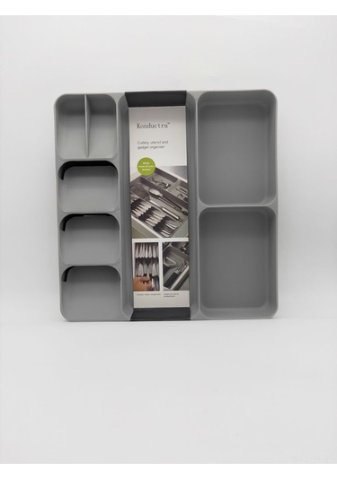 Yifomall Büyük Boy Mutfak Kapak Depolama Kutusu - Ayarlanabilir Plastik Kapaklı, Taze Tutucu, Ekonomik, Dayanıklı Malzeme, Boşluk Tasarımı, Temizliği Kolay Depolama Gri Diğer