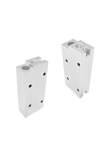 Gatherco 2 Adet E3d Süper Volkan Alüminyum Isıtma Bloğu - Voron 2.4 3d Yazıcı Dıy Hotend Nozul Parçalarına Uygun